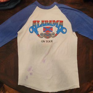 Vintage Alabama concert tee shirt 1984